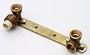 Монтаж планка с угольниками 1/2″с пластиком